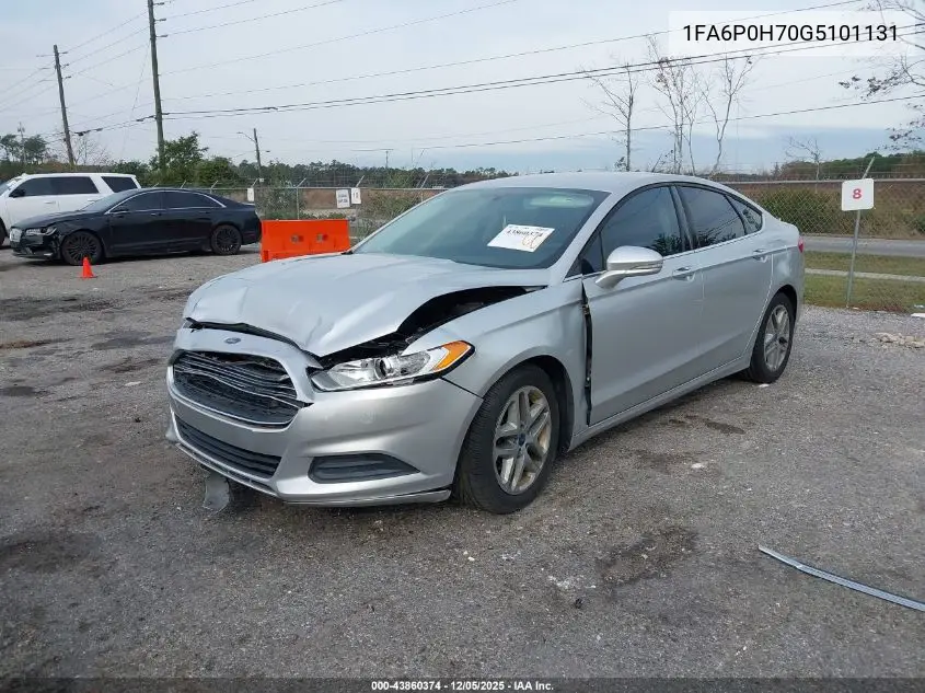 1FA6P0H70G5101131 2016 Ford Fusion Se