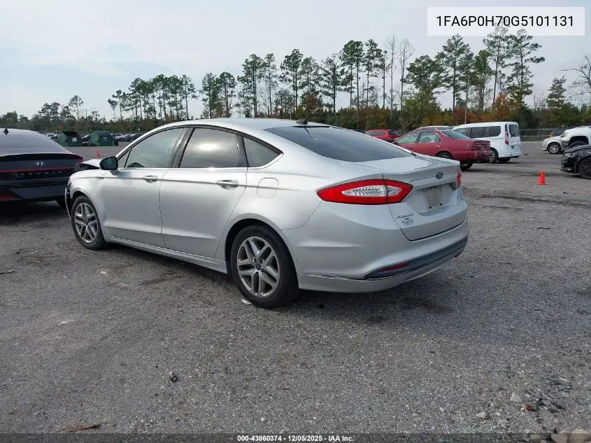 1FA6P0H70G5101131 2016 Ford Fusion Se