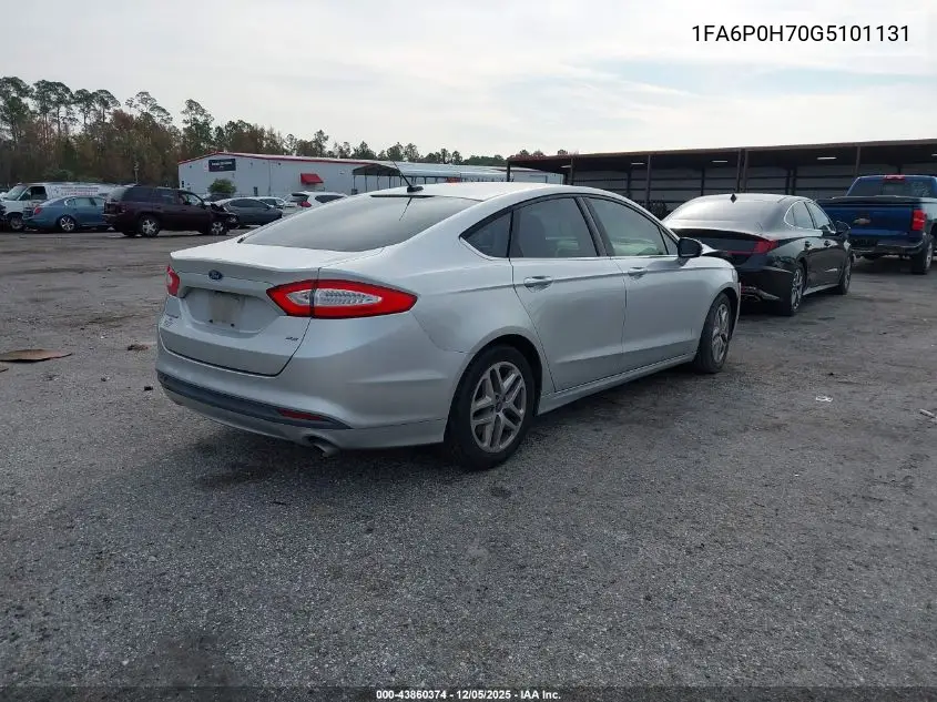 1FA6P0H70G5101131 2016 Ford Fusion Se