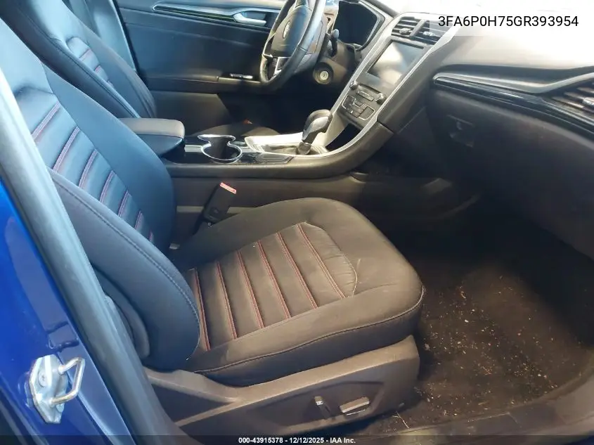 3FA6P0H75GR393954 2016 Ford Fusion Se