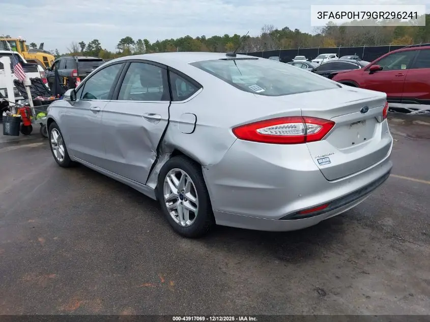 3FA6P0H79GR296241 2016 Ford Fusion Se
