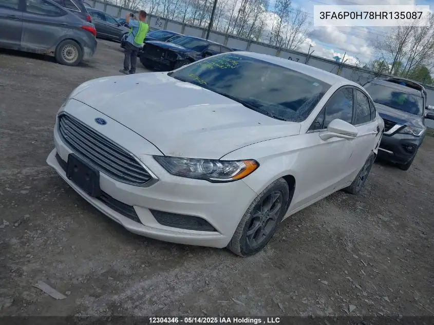 3FA6P0H78HR135087 2017 Ford Fusion Se
