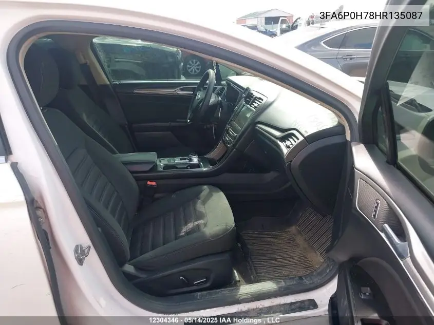 3FA6P0H78HR135087 2017 Ford Fusion Se