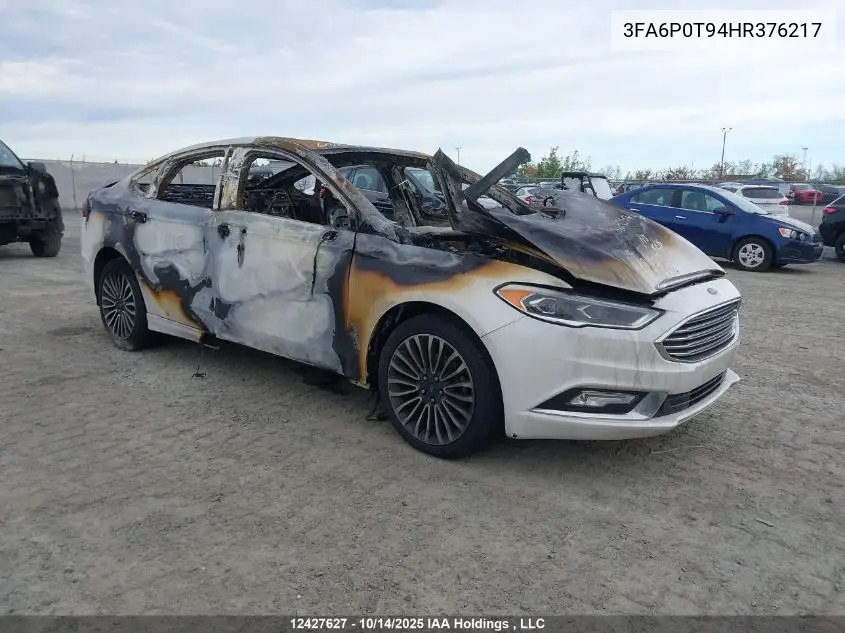 3FA6P0T94HR376217 2017 Ford Fusion Se