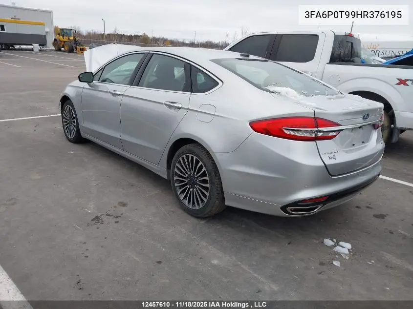 3FA6P0T99HR376195 2017 Ford Fusion Se