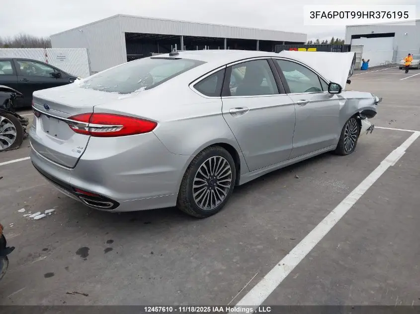 3FA6P0T99HR376195 2017 Ford Fusion Se