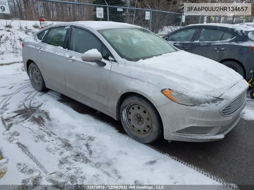 3FA6P0UU2HR134657 2017 Ford Fusion Hybrid Hybrid