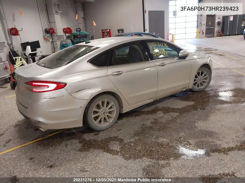 3FA6P0H73HR239423 2017 Ford Fusion S
