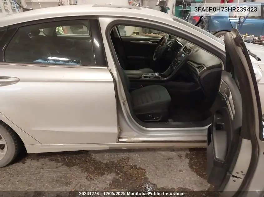 3FA6P0H73HR239423 2017 Ford Fusion S