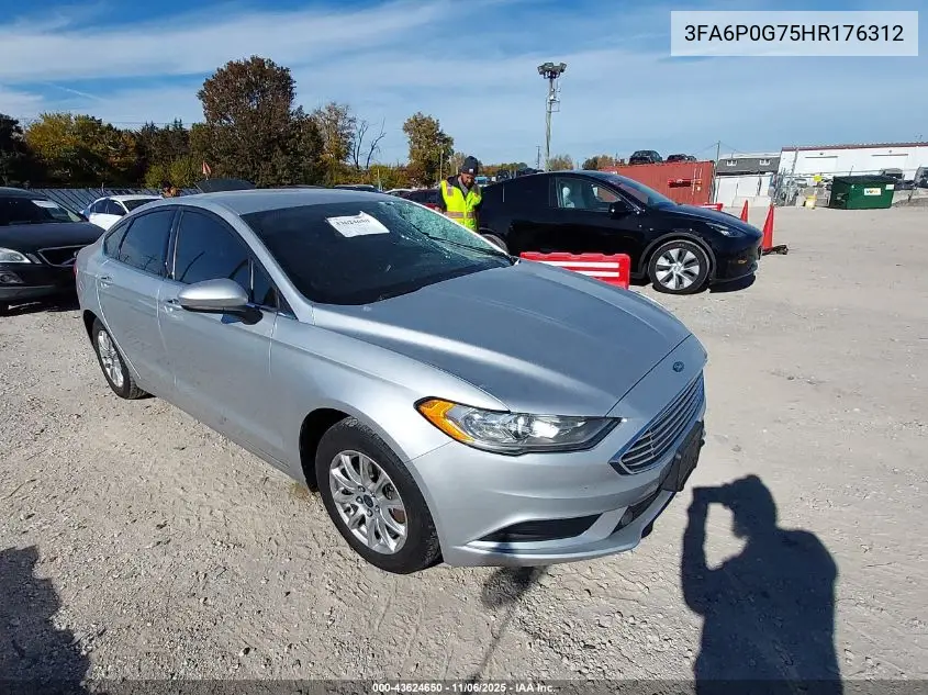 3FA6P0G75HR176312 2017 Ford Fusion S