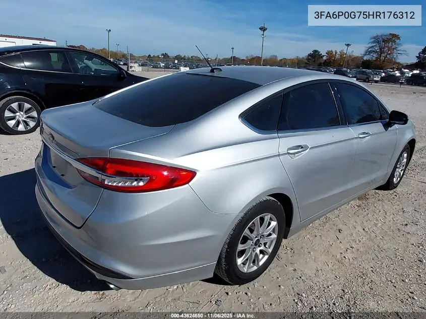 3FA6P0G75HR176312 2017 Ford Fusion S