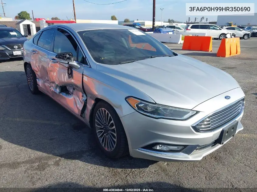 3FA6P0H99HR350690 2017 Ford Fusion Se