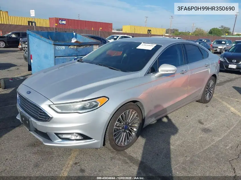 3FA6P0H99HR350690 2017 Ford Fusion Se