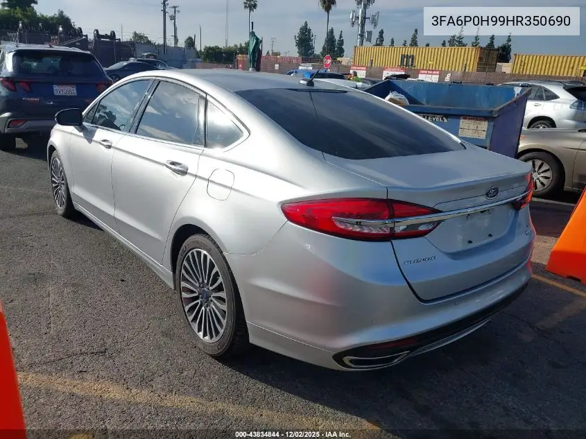 3FA6P0H99HR350690 2017 Ford Fusion Se