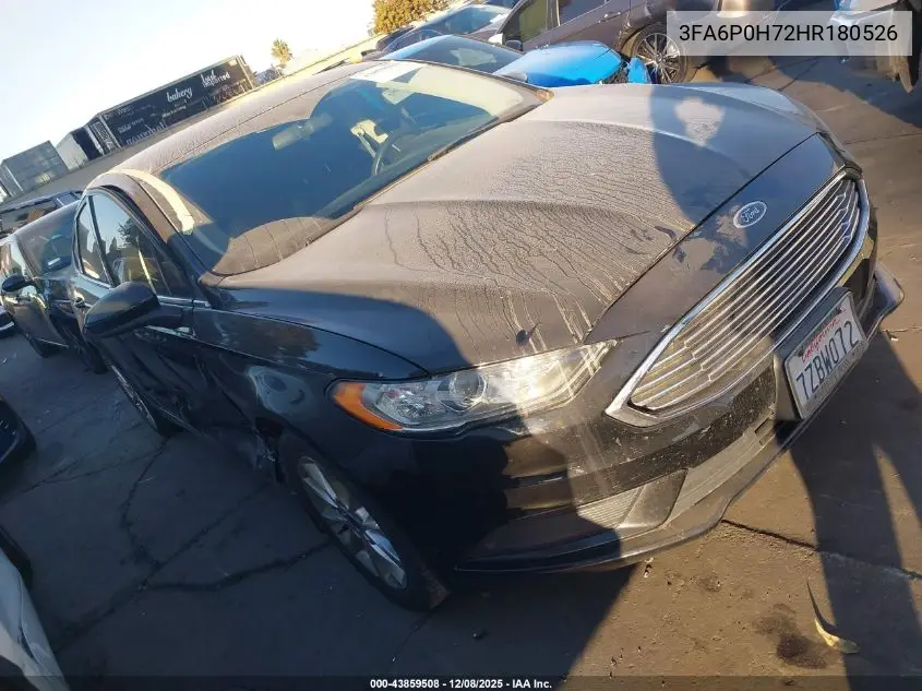 3FA6P0H72HR180526 2017 Ford Fusion Se