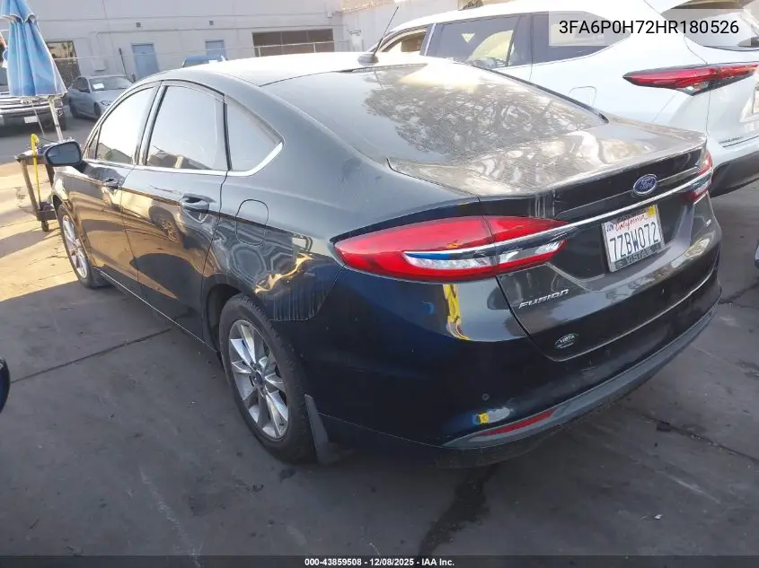 3FA6P0H72HR180526 2017 Ford Fusion Se