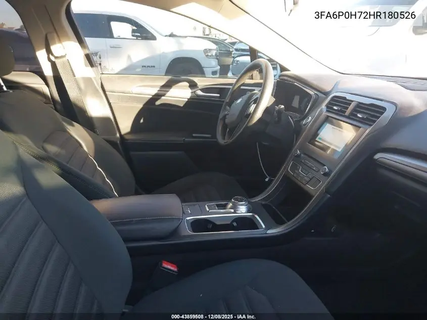 3FA6P0H72HR180526 2017 Ford Fusion Se