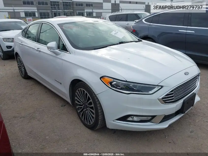3FA6P0RU0HR279737 2017 Ford Fusion Hybrid Titanium