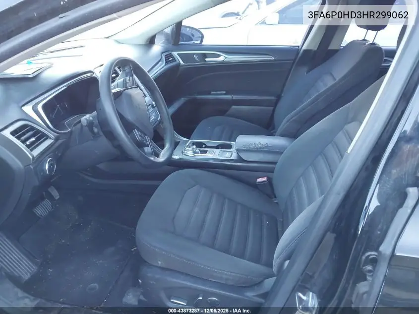 3FA6P0HD3HR299062 2017 Ford Fusion Se