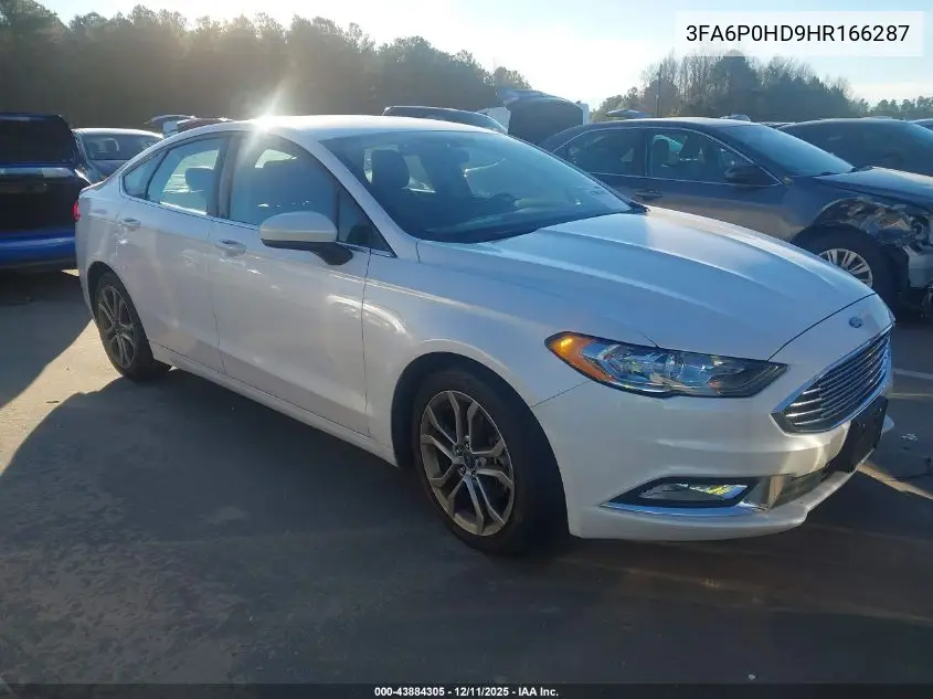 3FA6P0HD9HR166287 2017 Ford Fusion Se