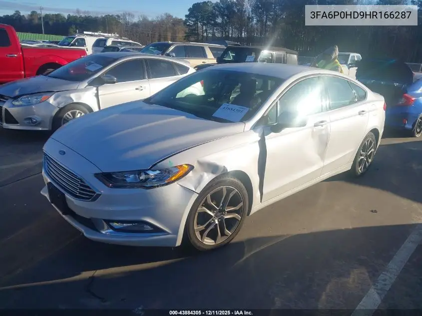 3FA6P0HD9HR166287 2017 Ford Fusion Se