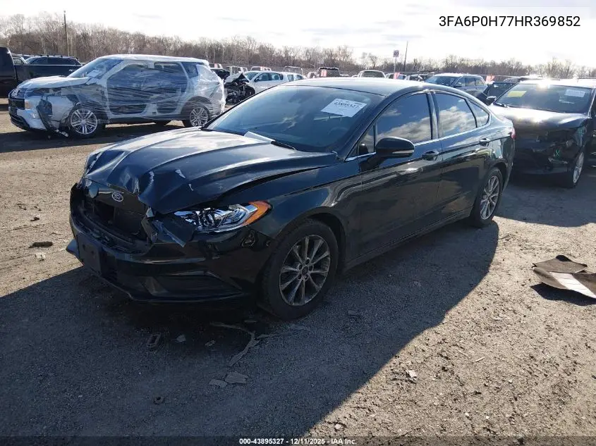 3FA6P0H77HR369852 2017 Ford Fusion Se
