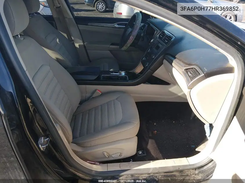 3FA6P0H77HR369852 2017 Ford Fusion Se