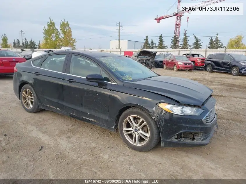 3FA6P0H73JR112306 2018 Ford Fusion Se