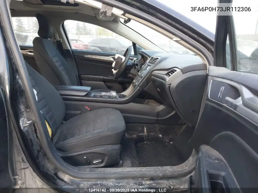 3FA6P0H73JR112306 2018 Ford Fusion Se