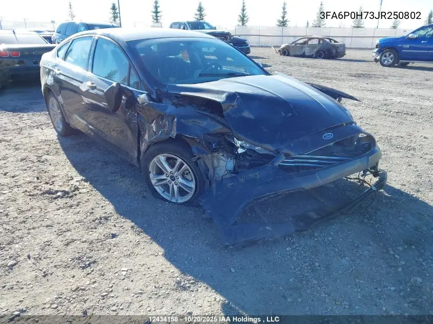 3FA6P0H73JR250802 2018 Ford Fusion Se