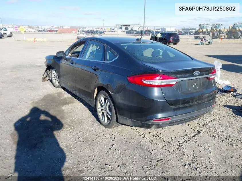 3FA6P0H73JR250802 2018 Ford Fusion Se