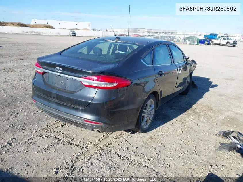 3FA6P0H73JR250802 2018 Ford Fusion Se