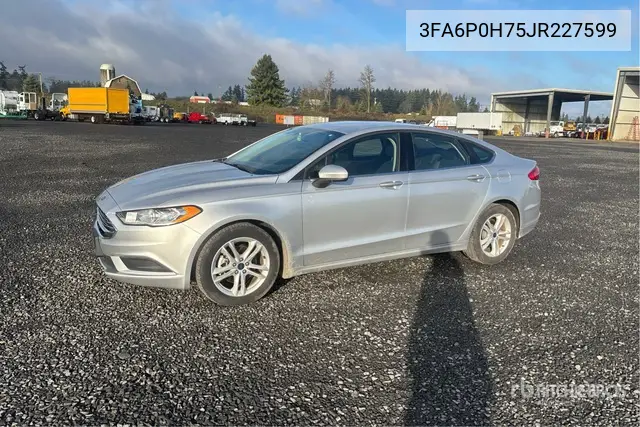 3FA6P0H75JR227599 2018 Ford Fusion Se 2018 Ford Fusion Se Automobile