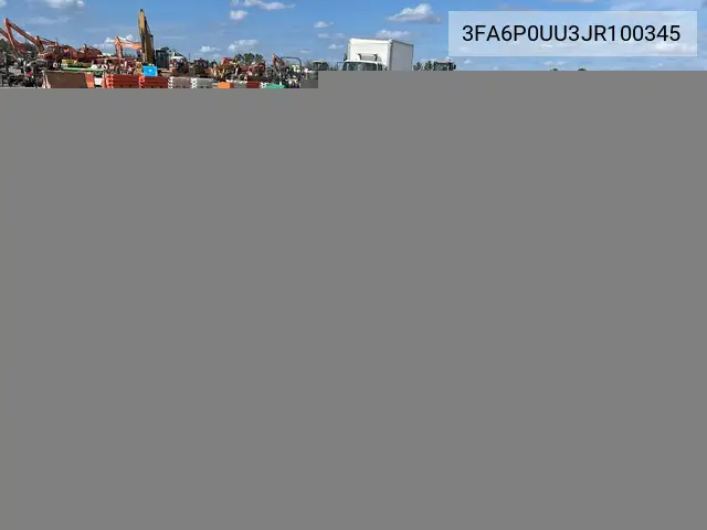 3FA6P0UU3JR100345 2018 Ford Fusion Se 2018 Ford Fusion Se Hybrid Automobile