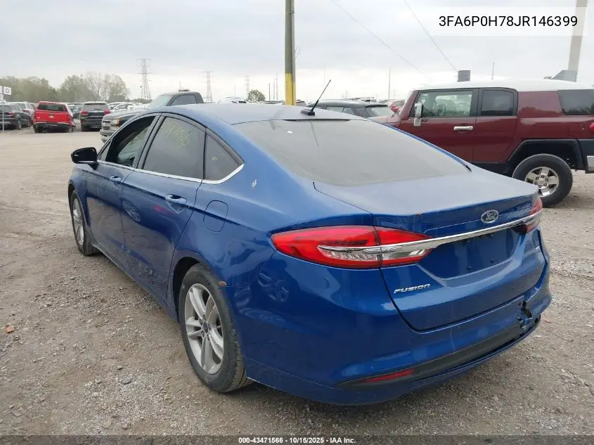 3FA6P0H78JR146399 2018 Ford Fusion Se