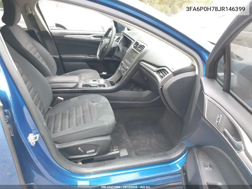 3FA6P0H78JR146399 2018 Ford Fusion Se