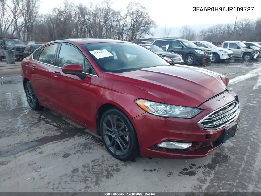 3FA6P0H96JR109787 2018 Ford Fusion Se