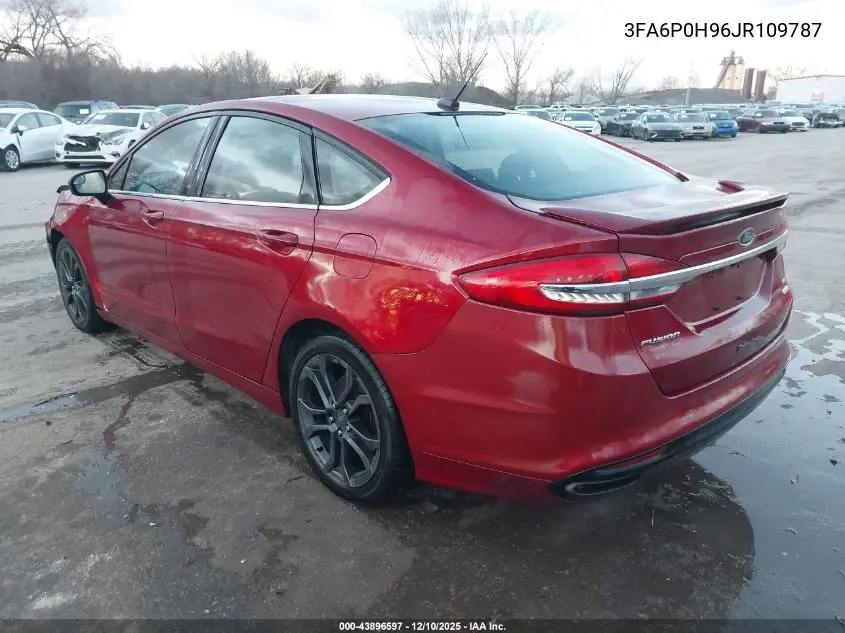 3FA6P0H96JR109787 2018 Ford Fusion Se