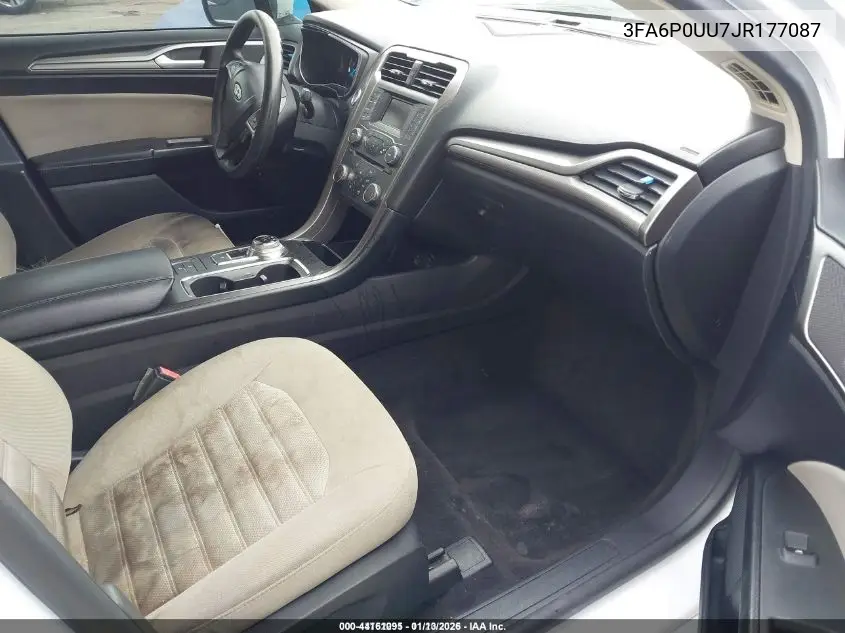 3FA6P0UU7JR177087 2018 Ford Fusion Hybrid S
