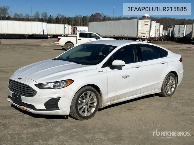 3FA6P0LU1LR215885 2020 Ford Fusion Se 2020 Ford Fusion Se Hybrid Automobile