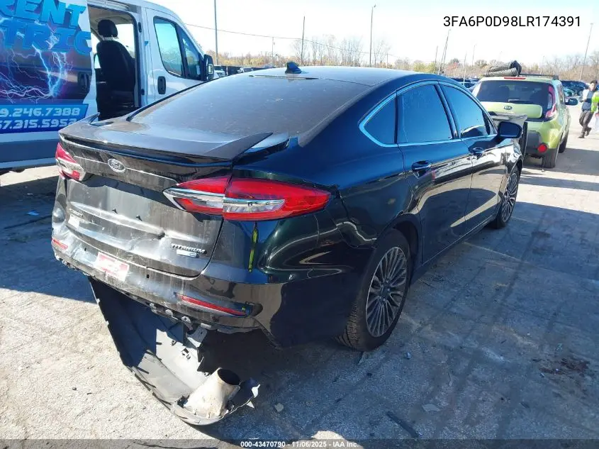 3FA6P0D98LR174391 2020 Ford Fusion Titanium