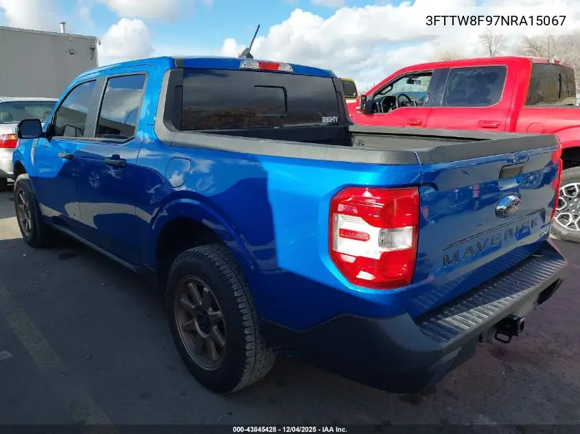 3FTTW8F97NRA15067 2022 Ford Maverick Xl