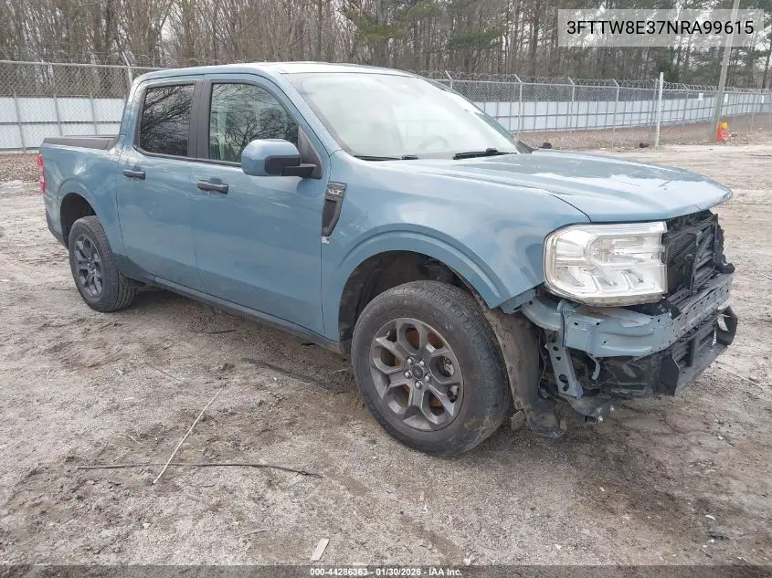 3FTTW8E37NRA99615 2022 Ford Maverick Xlt