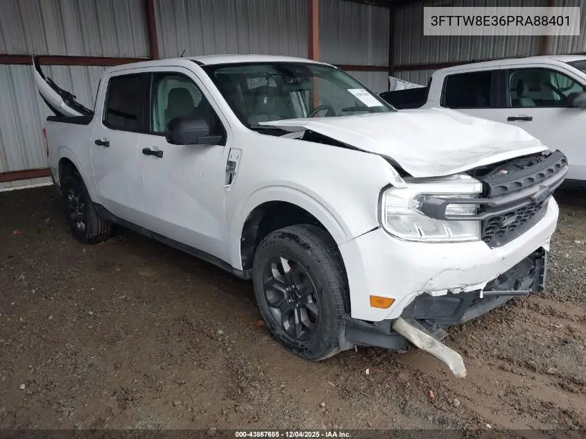 3FTTW8E36PRA88401 2023 Ford Maverick Xlt