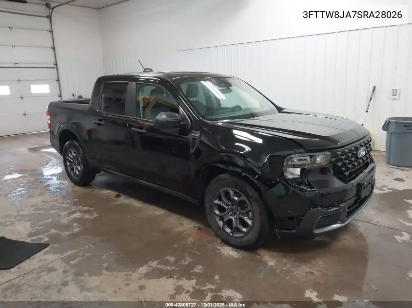 3FTTW8JA7SRA28026 2025 Ford Maverick Xlt