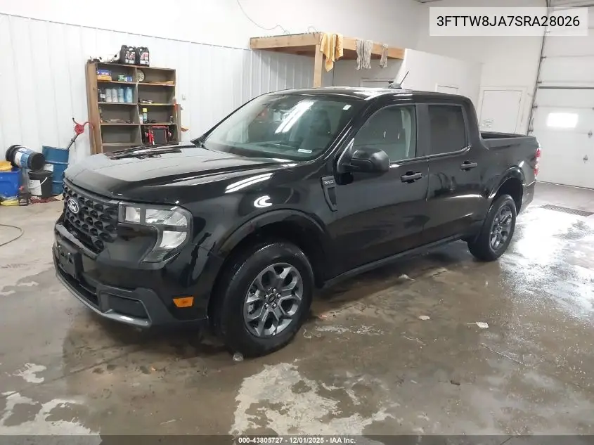 3FTTW8JA7SRA28026 2025 Ford Maverick Xlt