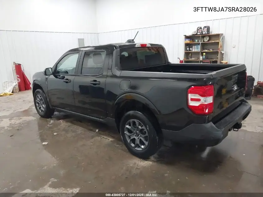 3FTTW8JA7SRA28026 2025 Ford Maverick Xlt