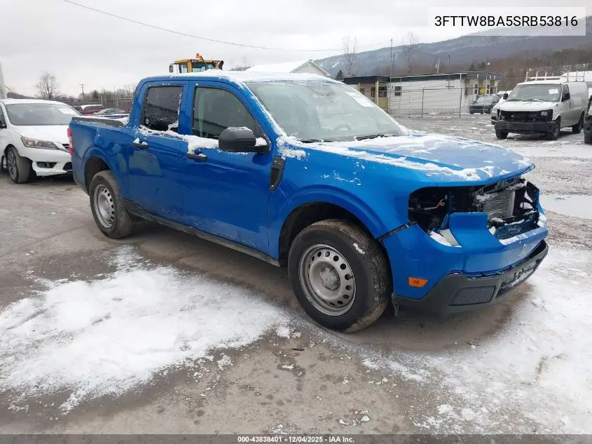 3FTTW8BA5SRB53816 2025 Ford Maverick Xl