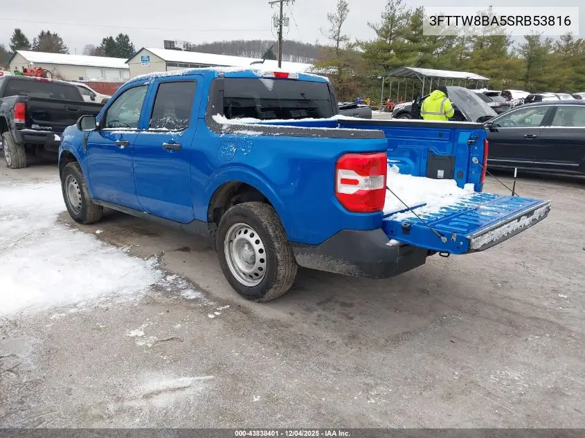 3FTTW8BA5SRB53816 2025 Ford Maverick Xl