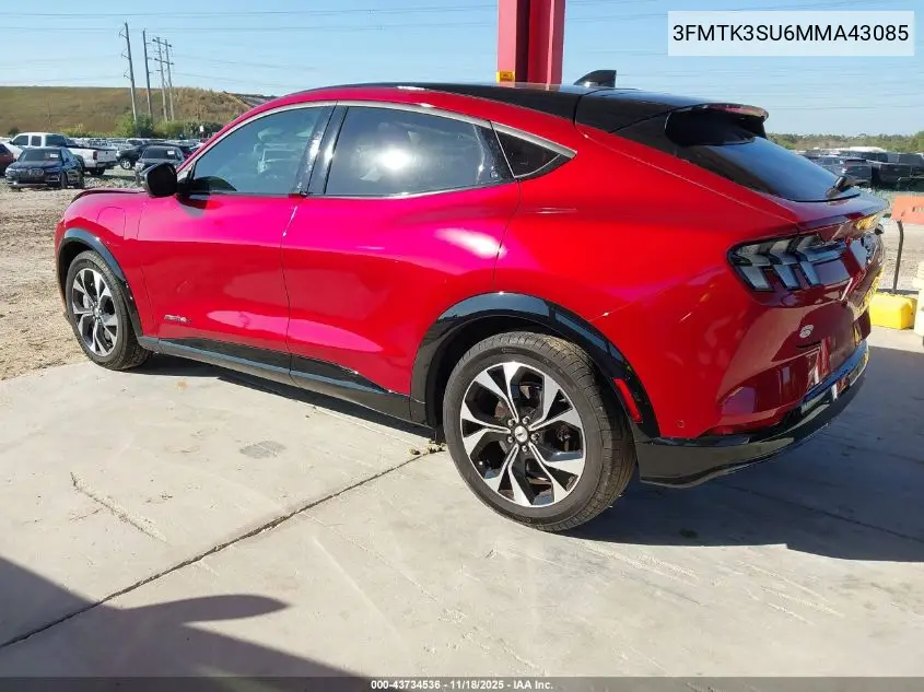 3FMTK3SU6MMA43085 2021 Ford Mustang Mach-E Premium